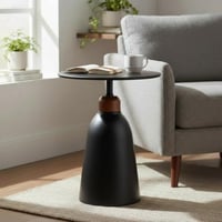 طاولة خدمة حديد أسود - بتصميم فاخر وأنيق *LU