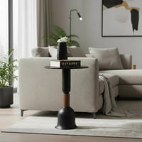 طاولة خدمة حديد أسود - بتصميم فاخر وأنيق *LU