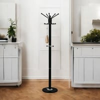 علاق ملابس بلون بني داكن