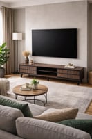 طاولة بلازما رمادي مع اسود