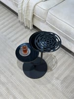 طاولة تقديم مع موقد صغير شكل كف winter