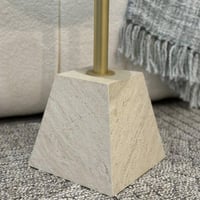 طاولة خدمة دائري بديل رخام