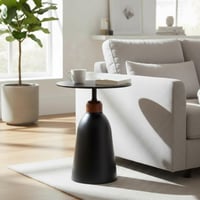 طاولة خدمة حديد أسود - بتصميم فاخر وأنيق *LU