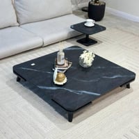 طقم طاولات ارضي مع 4 خدمة