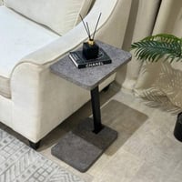 طاولة خدمة جانبية خشب لون رمادي