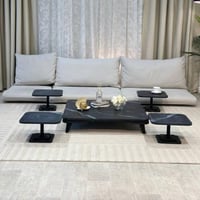 طقم طاولات ارضي مع 4 خدمة