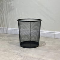 سلة ورق حديد مدور أسود *تصفيات