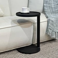 طاولة خدمة جانبية حديد أسود 35x35x55 سم