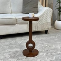 طاولة خدمة مفرد لون بني