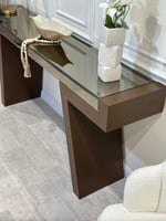 مدخل خشب سنديان مرايا BT