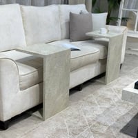 طقم طاولة ضيافة بديل رخام – فخامة طبيعية