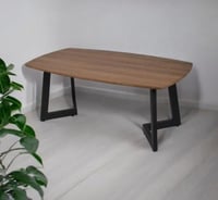 طاولة ضيافة خشب بني 110x60x45 سم