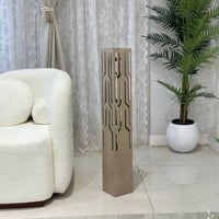 مبخرة استقبال حديد قص ليزر لون أسود - متعددة الألو...