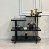 عربية تقديم 4 دور زجاج أسود TL