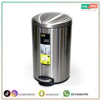 سلة مهملات دعاس أستيل 20لتر *أوتلت