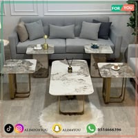 طقم طاولات ضيافة سيراميك *أوتلت