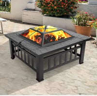 منقل شوي حديد أسود *تصفيات