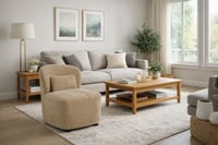 كرسي مفرد فاخر - لمسة ديكور مثالية لغرفتك الون بيج