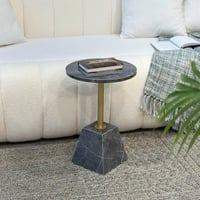 طاولة خدمة دائري بديل رخام