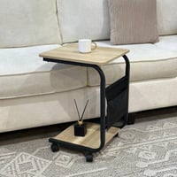 طاولة خدمة لون بيج