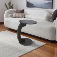 طاولة خدمة خشب أسود