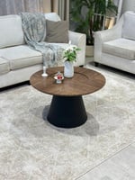 طقم طاولات متداخلة أنيق مع 4 طاولات خدمة – تصميم ع...