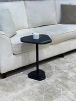 طاوله خدمه خشب لون أسود