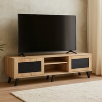 طاولة بلازما خشب ماليزي لون بيج *أوتلت