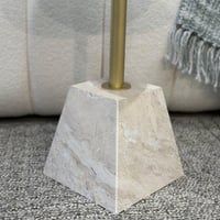 طاولة خدمة دائري بديل رخام