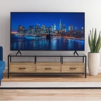 طاولة بلازما دورين خشبي سطح زجاج شفاف مقاس 160 سم...