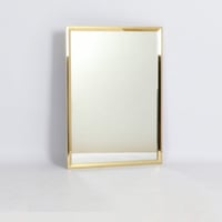 مرايا جدارية لون ذهبي 60*80 سم *أوتلت