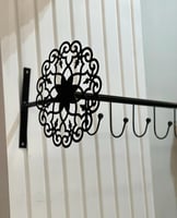 علاق مدخل عبايات ذهبي - متعدد الألوان (TL)