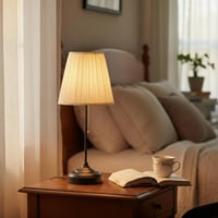 اباجوره ( مصباح طاولة أسود ) *LU