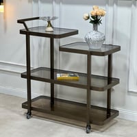 عربية تقديم 4 دور زجاج بني شفافAB