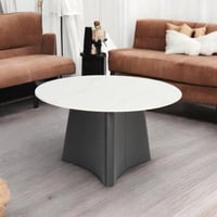 طاولة ضيافة دائري سطح سيراميك