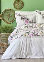 طقم مفارش مزدوج كينج سايز ِElsa لون وردي