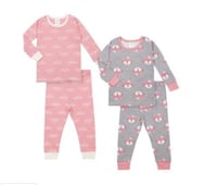 284 - طقم بجامتين بناتي Cat ماركة Gerber