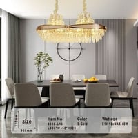 ثريات سقف مودرن كريستال ذهبي ستايل اوروبي