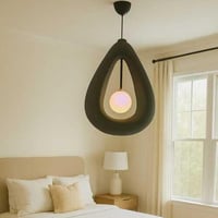 ثريا مودرن سقفية عصرية وابي سابي اسود– تصميم فاخر...