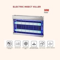 قاتل الحشرات الكهربائي 30 واط DLC فضي