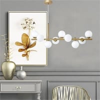 نجف مودرن اضاءة ليد صفراء وبيضاء – تصميم عصري لون...