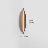 اضاءة جدارية مودرن خشبية على الطراز الياباني