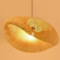 ثريات سقف بوهيمي ريفية من الخيزران