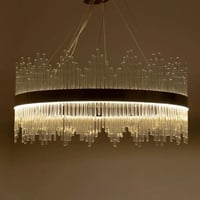 ثريات جديدة كريستال مودرن علاقي ليد 3 إضاءات