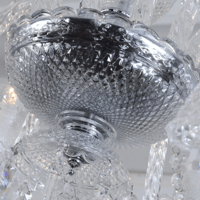 ثريا كلاسيك بكارات كريستال زجاج