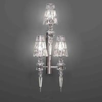 نجف سقف كلاسيك اكريليك فضي