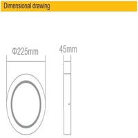 كوداك KODAK كشاف لطش شفاف 30 وات 22 سم