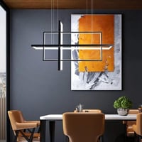 ثريات سقفية مودرن ستايل اوروبي 3 اضاءات ليد