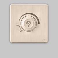 مفتاح ديمر انارة 630 وات بيانو 7×7 Parl