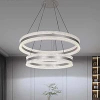 ثريا سقفية مودرن رمادي اكريليك-3 اضاءات ليد